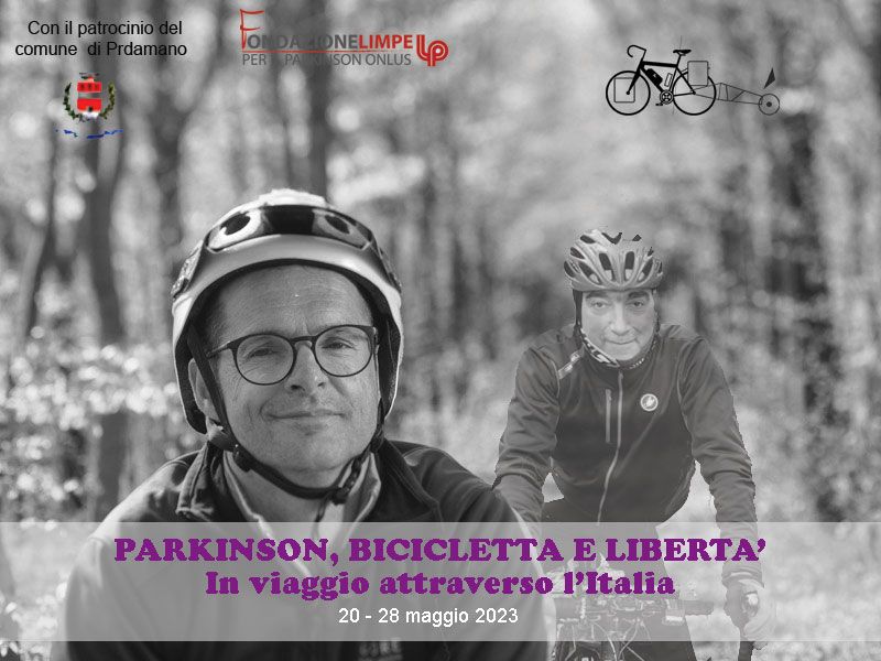 Parkinson bicicletta e liberta, 20-28 Maggio 2023