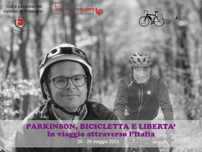 Parkinson bicicletta e liberta, 20-28 Maggio 2023 Parkinson bicicletta e liberta, 20-28 Maggio 2023