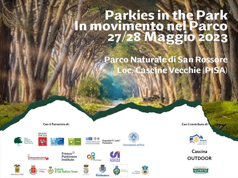 Parkies in the Park In movimento nel Parco, 27-28 Maggio 2023 Parkies in the Park In movimento nel Parco, 27-28 Maggio 2023